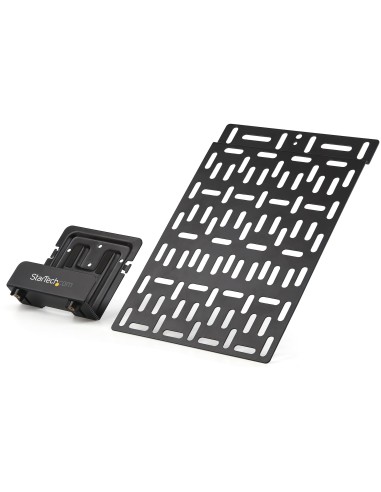Bracket Soporte Universal Ajustable para Accesorios de TV, Router, Reproductor Multimedia o Apple TV - para Instalar una Caja de
