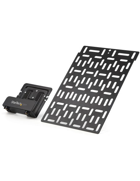 Bracket Soporte Universal Ajustable para Accesorios de TV, Router, Reproductor Multimedia o Apple TV - para Instalar una Caja de
