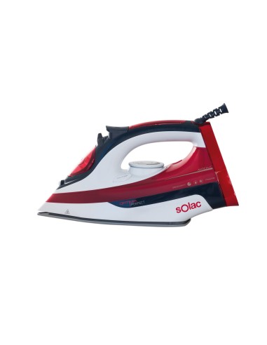 Ionic Expert 2200 Plancha vapor-seco Suela de cerámica 2600 W Rojo, Blanco