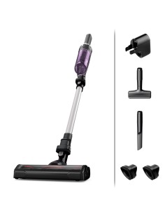 RH1129 2-in-1 stick vacuum Batería Secar Sin bolsa 0,4 L 100 W Púrpura, Aluminio