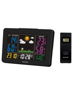 WS-540BLACK estación meteorológica digital Negro AC/Batería