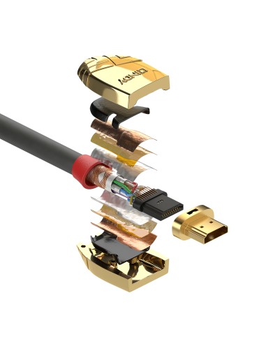 37863 cable HDMI 3 m HDMI tipo A (Estándar) Gris