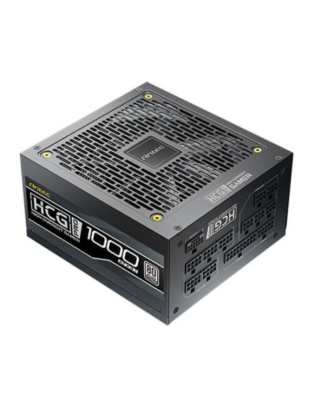 HIGH CURRENT GAMER HCG1000 PRO Platinum ATX 3.1 unidad de fuente de alimentación 1000 W 20+4 pin ATX Negro