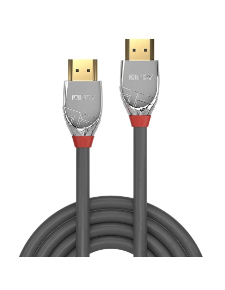 37872 cable HDMI 2 m HDMI tipo A (Estándar) Gris, Plata