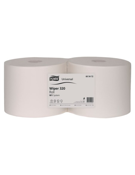 PACK 2 ROLLO IND TORK BASICO 1142S 400M 2CAP