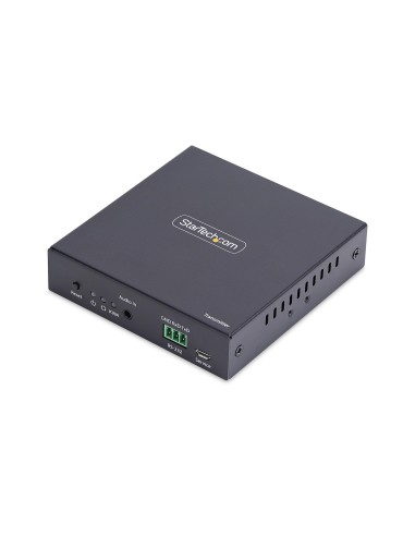 Transmisor KVM HDMI por Redes IP - Serie IH2006 - 4K 60Hz - para Teclado/Vídeo/Ratón - Sin Controladores - Incluye Kit de Montaj