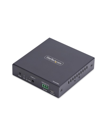 Transmisor KVM HDMI por Redes IP - Serie IH2006 - 4K 60Hz - para Teclado/Vídeo/Ratón - Sin Controladores - Incluye Kit de Montaj