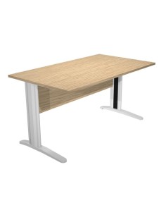 ARTEXPORT MESA ESCRITORIO PRESTO 140 CON PATAS DE METAL TABLERO 22MM ROBLE