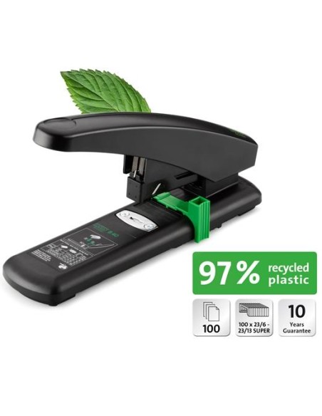 NOVUS GRAPADORA DE GRUESOS B40 RE+NEW 100H NEGRO/VERDE