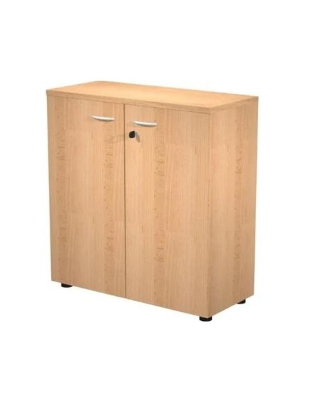 ARTEXPORT ESTANTERÍA BAJA PRESTO CON PUERTAS 1 ESTANTE 22MM REGULABLE CON TRASERA HAYA