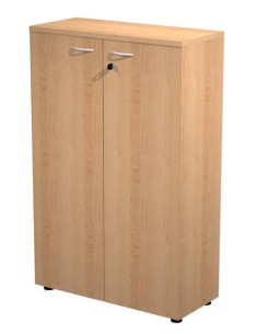 ARTEXPORT ESTANTERÍA MEDIA PRESTO CON PUERTAS 2 ESTANTES 22MM REGULABLES CON TRASERA HAYA