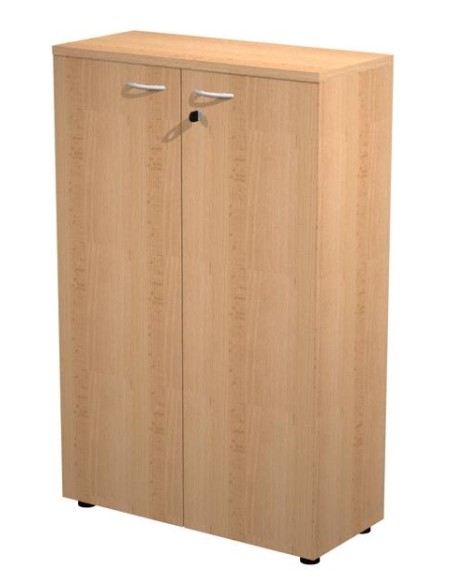 ARTEXPORT ESTANTERÍA MEDIA PRESTO CON PUERTAS 2 ESTANTES 22MM REGULABLES CON TRASERA HAYA