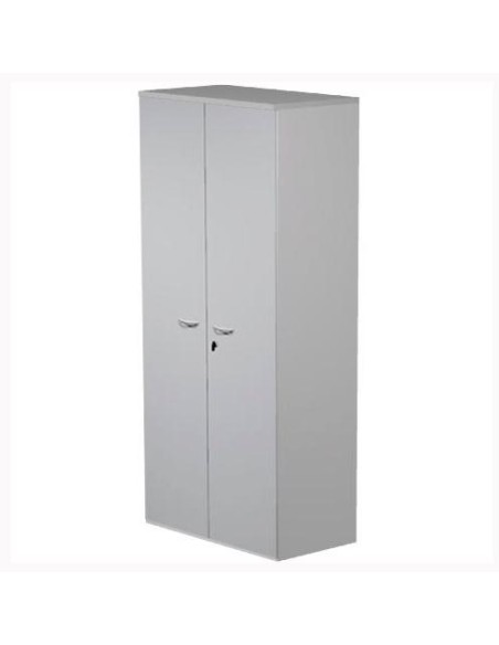 ARTEXPORT ESTANTERÍA ALTA PRESTO CON PUERTAS 3 ESTANTES 22MM CON TRASERA GRIS