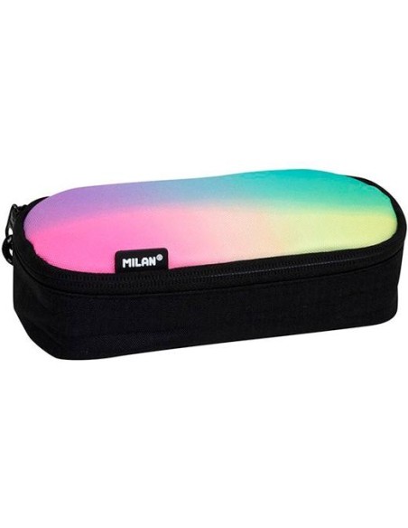 MILAN ESTUCHE PORTATODO OVALADO SUNSET NEGRO