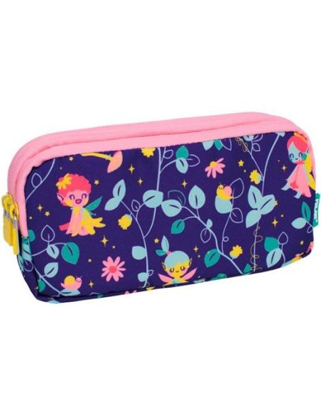 MILAN PORTATODO 3 CREMALLERAS SERIE ESPECIAL FAIRY TALE LILA