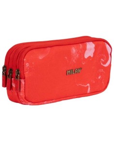 MILAN PORTATODO 3 CREMALLERAS SERIE LAVA ROJO