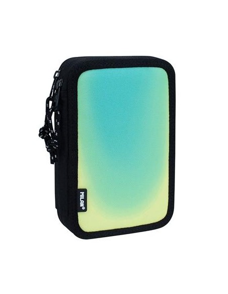 MILAN PLUMIER 2 PISOS C/CONTENIDO SUNSET NEGRO/VERDE