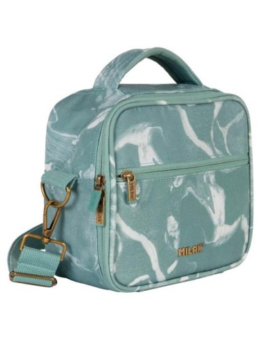 MILAN BOLSA ISOTÉRMICA PORTA ALIMENTOS 3,5L CON 3 RECIPIENTES SERIE LAVA VERDE