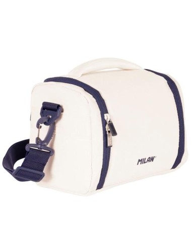 MILAN BOLSA ISOTÉRMICA PORTA ALIMENTOS GRAN CAPACIDAD 5L COLECCIÓN 430 SINCE 1918 BEIGE