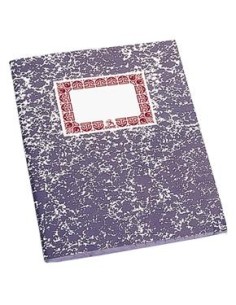 DOHE CUADERNO CARTONÉ ÍNDICE RÚSTICA CUARTO 24H GRIS CLARO - Pack de 10 unidades