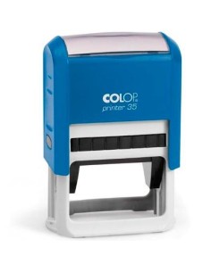 COLOP PRINTER 35 30X50MM AZUL/AZUL