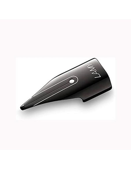 LAMY PLUMÍN Z52 RECAMBIO EF ACERO PULIDO GRABADO LÁSER NEGRO - Pack de 5 unidades