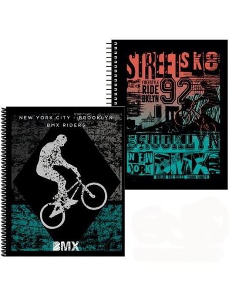 SENFORT CARPETA CON 30 FUNDAS ESPIRAL EXTREME SURTIDO - Pack de 4 unidades