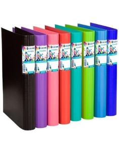 CARCHIVO CARPETA DE ANILLAS 4X25MM A4 FOAM STYLE EXTRA RÍGIDO 2MM VERDE