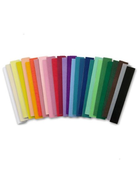 SADIPAL ROLLO DE PAPEL CREPÉ 0,50X2,50M BLANCO -10U-