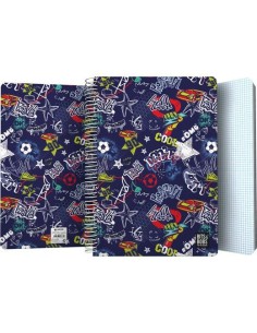 GRAFOPLÁS CUADERNO FOLIO SR3 TAPA PP STAR