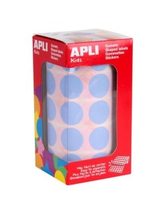 ROLLO GOMETS APLI CIRCULO 20MM AZUL CL