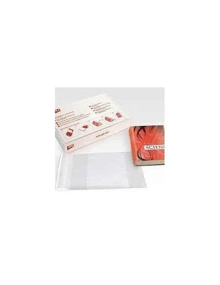 APLI FORRO DE LIBROS CON SOLAPA AJUSTABLE PP 295MM -CAJA 100U-