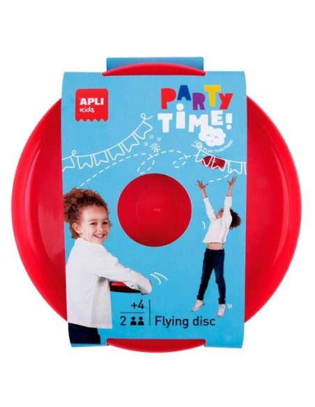 APLI DISCO VOLADOR COLECCIÓN PARTY TIME +4 AÑOS