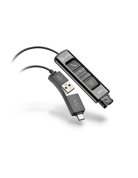 POLY ADAPTADOR PARA AURICULARES DA75 PARA PC, PUERTO USB