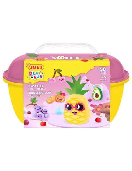 PLASTILINA JOVI PLAY&FUN COFRE SWEET