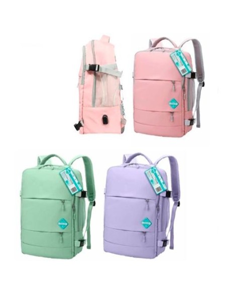 LAGART MOCHILA CABINA BACKPACK C/SURTIDOS PASTEL