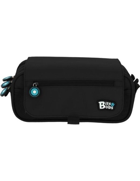 GRAFOPLÁS PORTATODO TRIPLE C/SOLAPA BITS&BOBS NEGRO