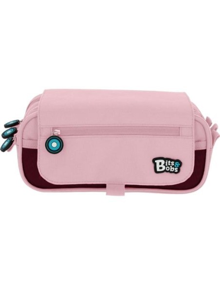 GRAFOPLÁS PORTATODO TRIPLE C/SOLAPA BITS&BOBS ROSA SOFT