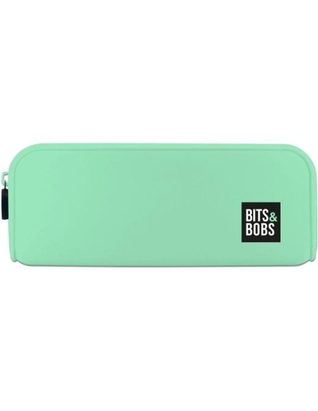 GRAFOPLÁS PORTATODO DE SILICONA BITS&BOBS VERDE AGUA