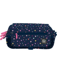 GRAFOPLÁS PORTATODO TRIPLE C/SOLAPA BITS&BOBS HEARTS