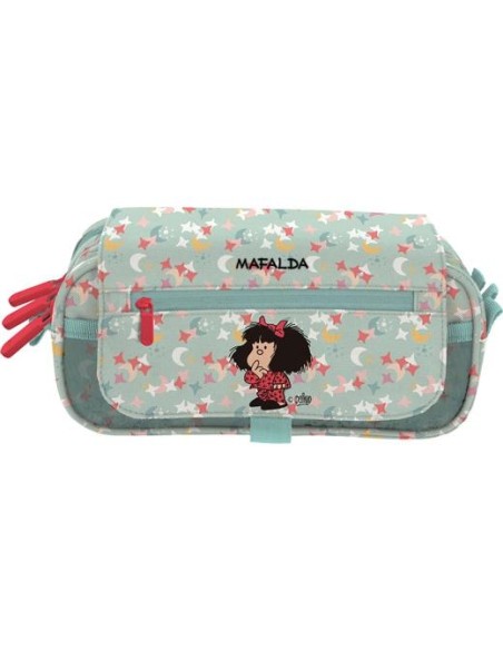 GRAFOPLÁS PORTATODO TRIPLE C/SOLAPA MAFALDA PIJAMA
