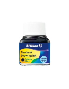 PELIKAN TINTA CHINA 523 N17 FRASCO 10ML NEGRO