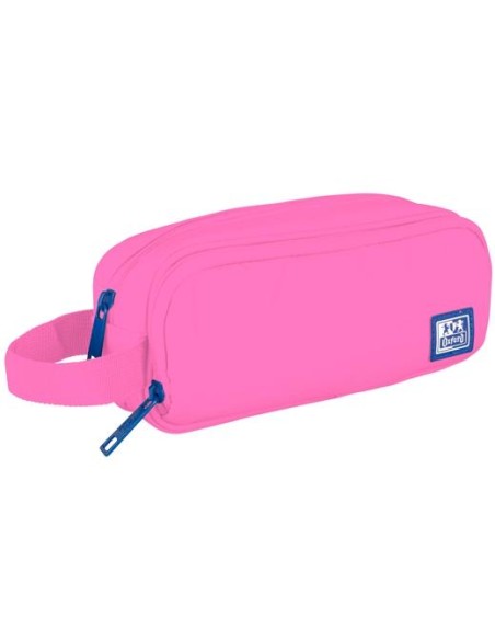 OXFORD ESTUCHE KANGOO YOUNG PROOF B-SMART POLIÉSTER RECICLADO ROSA - Pack de 5 unidades