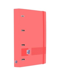 OXFORD EUROPEANBINDER LIVE&GO CARPETA ANILLAS 4X35 A4+ C/RECAMBIO 5X5 WRITE&ERASE POLYFOAM SANDÍA