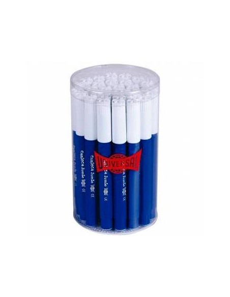 CARIOCA ROTULADOR JUMBO PUNTA GRUESA BOTE DE 30 AZUL OSCURO