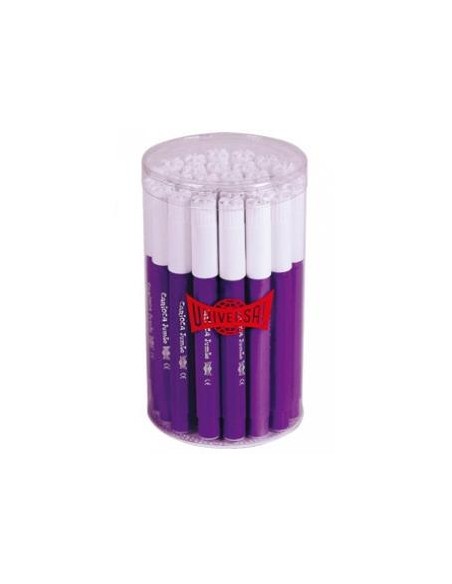 CARIOCA ROTULADOR JUMBO PUNTA GRUESA BOTE DE 30 ROJO