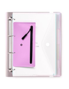 CARCHIVO ESTUCHE SLIM CASE PARA CARPEBLOCK 360 VIOLETA