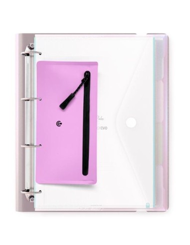 CARCHIVO ESTUCHE SLIM CASE PARA CARPEBLOCK 360 VIOLETA