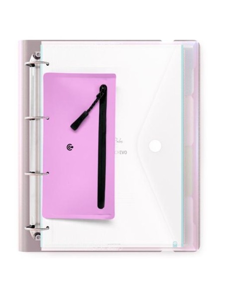 CARCHIVO ESTUCHE SLIM CASE PARA CARPEBLOCK 360 VIOLETA