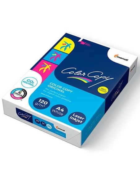 COLOR COPY ORIGINAL PAPEL REPROGRÁFICO DIN A4 SATINADO 120GR PAQUETE DE 250H 210X297MM BLANCO COLOR COPY ORIGINAL PAPEL REPROGRÁFICO DIN A4 SATINADO 120GR PAQUETE DE 250H 210X297MM BLANCO